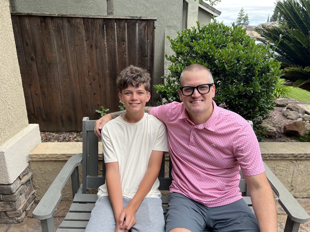 Wesley and Harrison Cable, the father-and-son team behind Cable Pressure Washing in Rocklin, CA